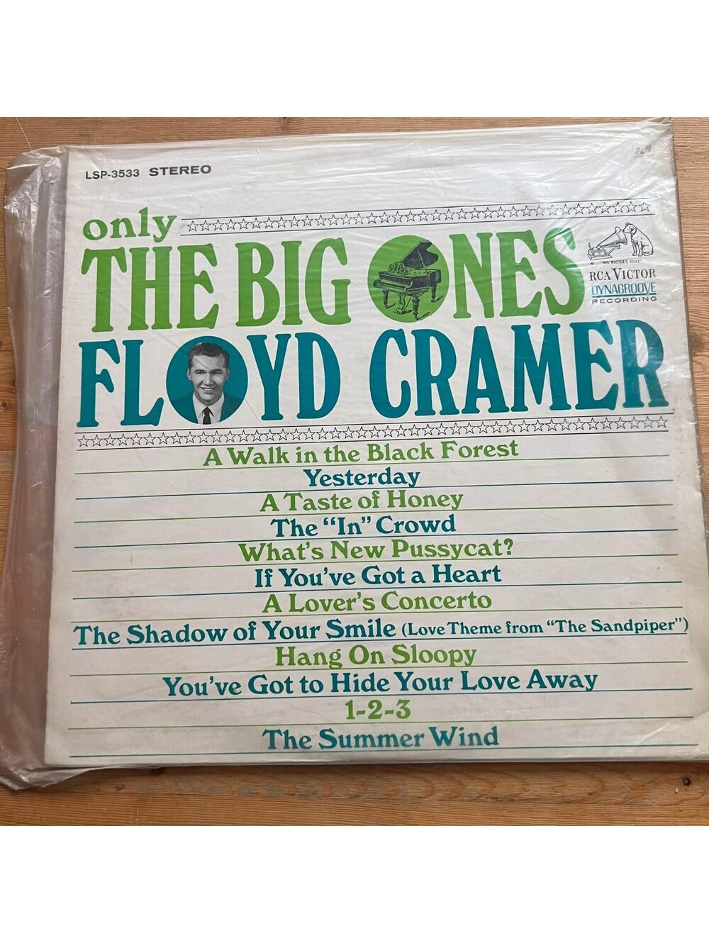 Floyd Cramer - Only the Big One 33rpm VG+ VR15